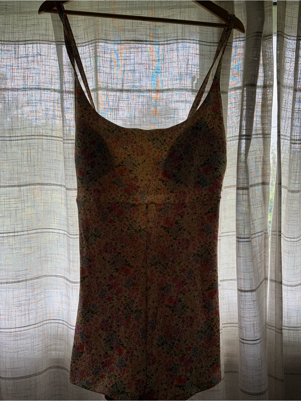 Old Navy Floral One-Piece Swimsuit - Pink Multi
